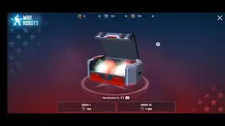 NEW Special delivery  crate opening  i got snaer ||war robots