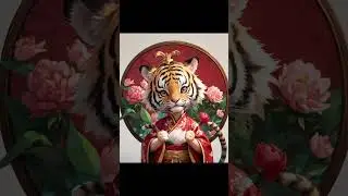 Tiger AI Art