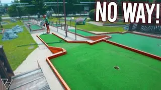 She's On Her Way To Be A Putt Putt Pro!