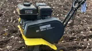 Ashley Sylvestre is on Phase 2 Tilling Her Garden