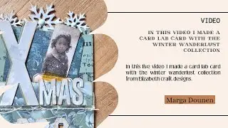 Winter wanderlust cardlab card