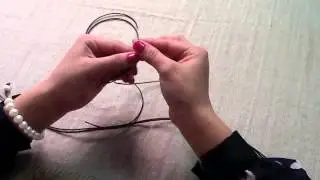 How to make Leather Pearl Necklace with Extensions