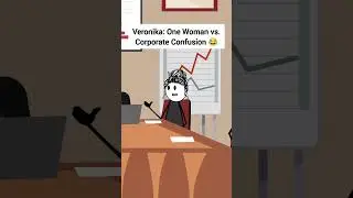 Veronika: One Woman vs  Corporate Confusion #corporate #animation #gplus #skits