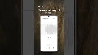 Taking notes has never been this easy with the vivo V50&rsquo;s AI Transcript Assist