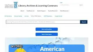 How to Use the Search Bar | UDST Library