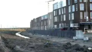 Almere-poort in aanbouw