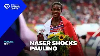 Salwa Eid Naser SHOCKS Marileidy Paulino in 400m at Zurich Final - Wanda Diamond League 2025