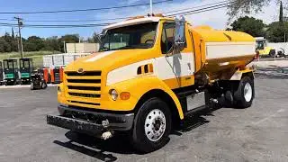 2000 Sterling Water Truck w/ Valew Tank Cat Diesel Engine