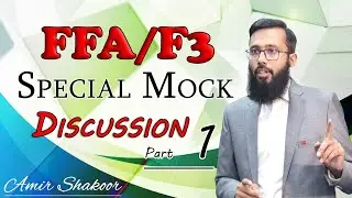 ACCA FFA/F3 Special Mock Exam Discussion in Urdu Hindi by Amir Shakoor