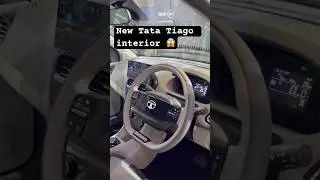 Updated Tata Tiago interior 2025