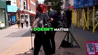 Epic Self-Worth Song! 🤩 Live Busking Lyric Video