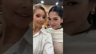 Miss Cosmo Yolina & runner up Chelsea #missworldamerica #missuniverse #misscharm #beautypageant#vlog