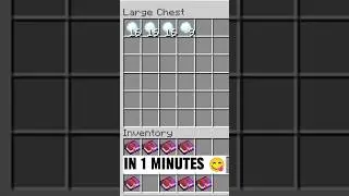 I build unlimited & automatic snow farm ❄ in Minecraft 1.20 🥶#shorts