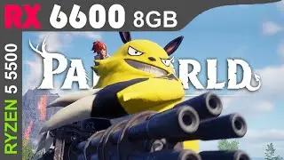 RX 6600 Palworld - All settings | Epic | High | Low