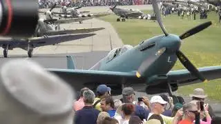 Spitfire Scramble and Flypast Flying Legends 2019