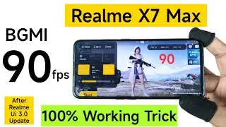 Realme X7 Max BGMI 90fps is Working After Using Trick 100% Working 🔥🔥🔥