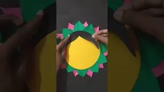 Maa Durga Face Making With Paper//#papercraft #easycraft #maadurga #shorts #youtube #viral