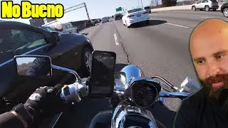 SUV Almost Takes Out Cruiser Rider (Stream Highlight)