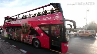جولة في مراكش عبر الحافلات المكشوفة #marrakech tour