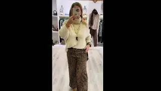 Jersey maravilla y pantal&oacute;n antelina animal print