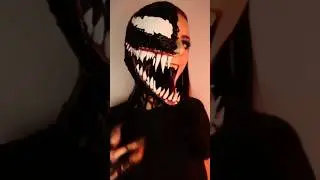 We Are Venom🕷️ #venom #ai #edits #shorts #creativemakeup #makeuptransformation #sfx #marvel #mua