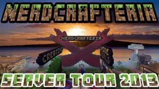 2013 Nerdcrafteria Server Tour | Minecraft 1.5