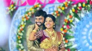 Dinesh&Nivetha Reception Candid Song