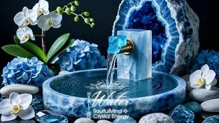 Blue Crystal Water Sounds LIVE 24/7 💙💧 | Calm Mind, Deep Sleep & Relaxation