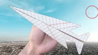 Make the Easiest Paper Airplane | Fly Long & Fast