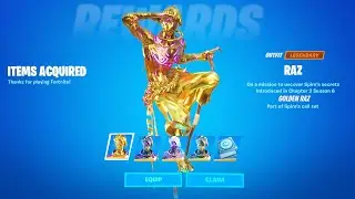 How To Get All Raz Style - Spire Raz Quest Challenges Fortnite
