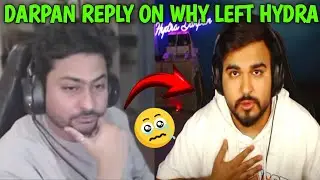 🚀 Darpan's Final Reply on Leaving Hydra! 💔 | Dynamo's Reaction? | Hydra Darpan Farewell