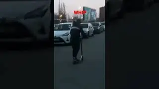 Robię Whipa Na Hulajnodze   Podawajcie nowe triki , kt&oacute;re mam wykonać