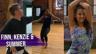 Finn, Kenzie & Summer's Solos | A-Side | The Next Step | Season 6
