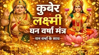 कुबेर लक्ष्मी धन वर्षा मंत्र 108 बार ।। छप्पर फाड़कर धन आएगा।। Kuber laxmi dhan varsha mantra ।।