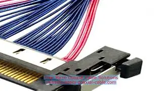 Micro Coaxial Connector Brazil Manufacturer Bundled Cable For Endoscope Lszh 12V Auxiliary Power Cab