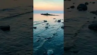 Chasing Sunset 🌅!! #sunset #canada #nature #travel #ontario #canada #lakehuron #nature