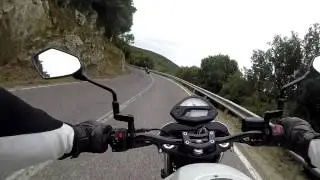 Motorrad Tour Sardinien 2014 Kawasaki ER-6n