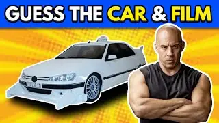 ULTIMATE CAR QUIZ! Can You Guess These Famous Movie & TV Cars?
