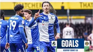 Goals | Bristol Rovers 3-0 Newport County