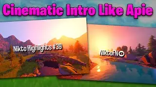 Cinematic Intro like Apie | DaVinci Resolve (Tutorial Preview)