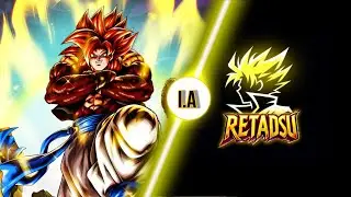 Super Saiyan 4 Gogeta ULTRA  | AI Extended OST by retadsu - Dragon Ball Legends