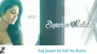 Aaj jaane ki Zid Na Karo | Supurna Malakar | Arijit Singh | OMWhatsApp Status