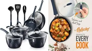 Best Nonstick Cookware |  Home Kitchen Ware Pots & Pan Set | Non Stick Cookware