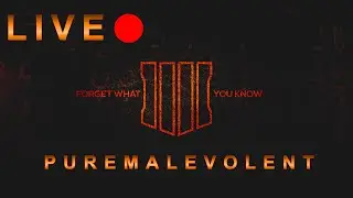 PUREMALEVOLENT's LIVE | Black Ops 4|Road To Prestige One