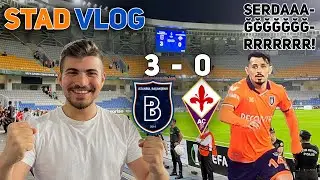 SERDAR GÜRLER GOL ANONSU BENİ KRİZE SOKTU ! | Başakşehir 3 - 0 Fiorentina STAD VLOG (Konferans Ligi)