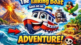 The talking boat | Mina and Bibble: Journey to Rainbow Island |Bibble the Boat and the Lost Colors |