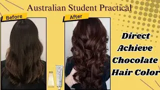 Keune 3000 Direct Left Shade With Bleach Australian Student Practical |The Stylish Mod
