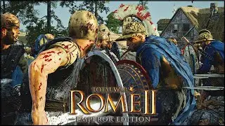 Bloody Wall Assault & Brutal City Fight! 2v2-Total War Rome 2