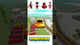 CAR V'S MRBEAST 😱🔥 CHALLENGE 💥 indian bike driving 3D #shorts #indianbikedriving3d #viral