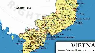 Map  Of  Vietnam
